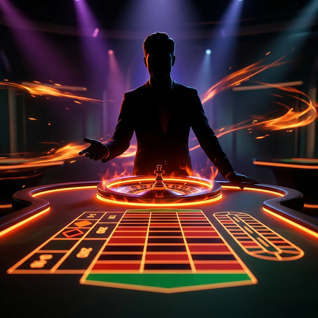 Table artwork for each live dealer card, matching the tables list order